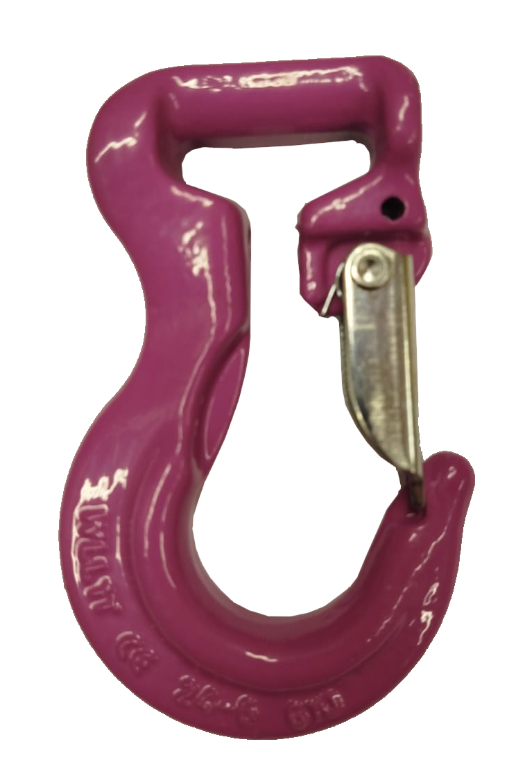 Crochet à élingue / crochet à bande de levage selon la norme DIN 1677-1